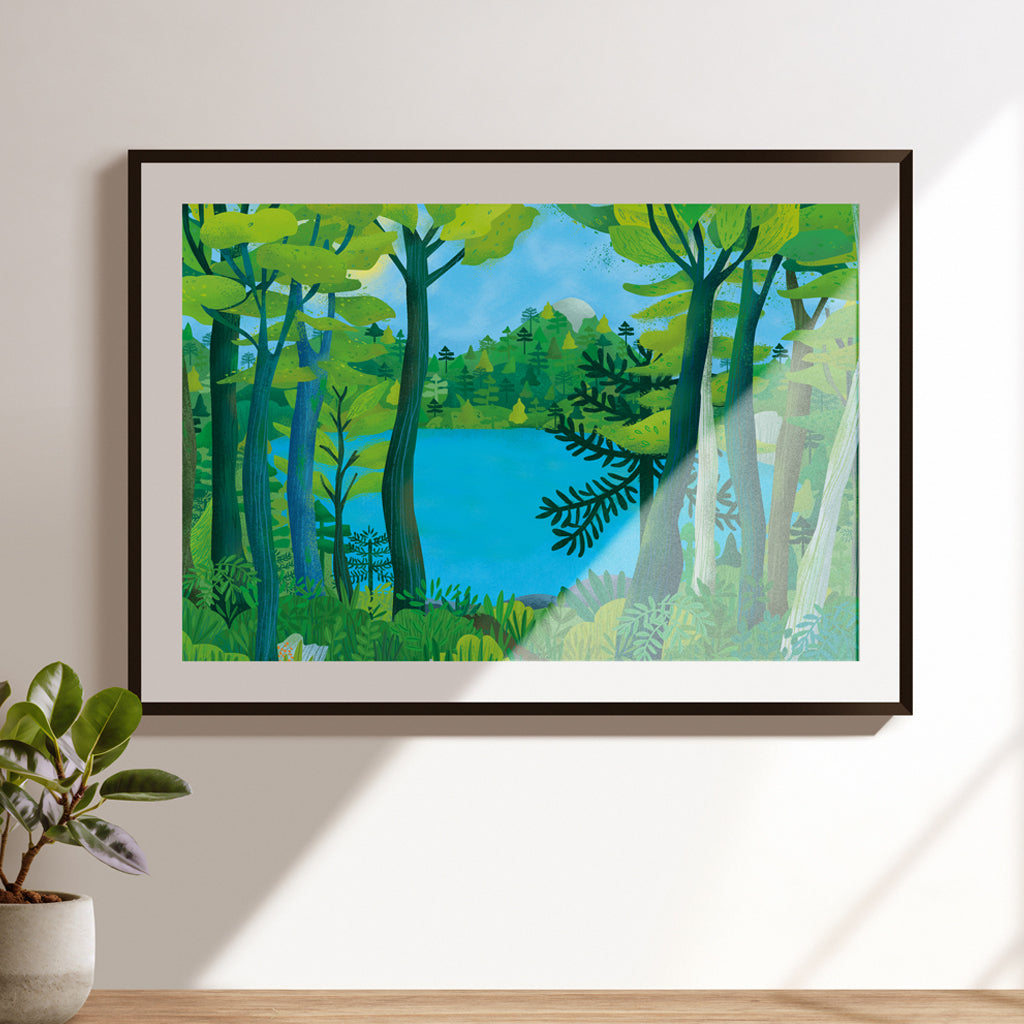 Print Laguna Toro - Parque Nacional Huerquehue