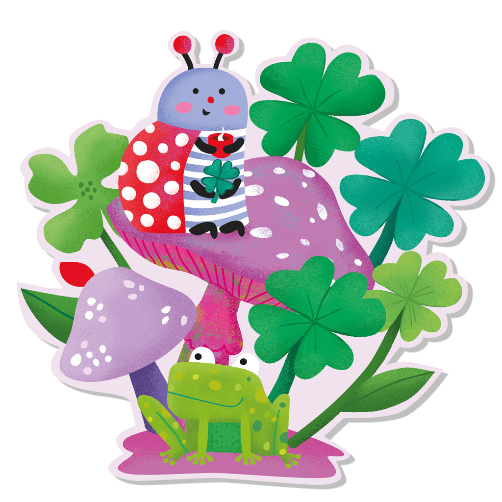 Sticker Hongo y chinita