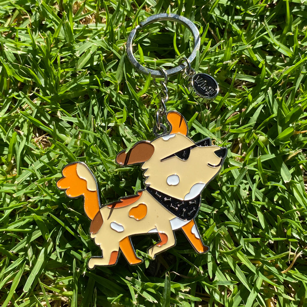 Llavero perrito con bandana