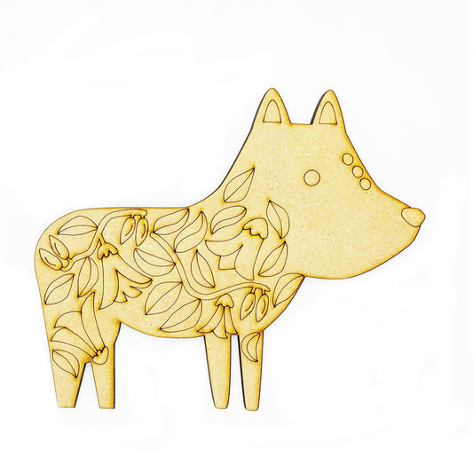 Pudú MDF figura para pintar