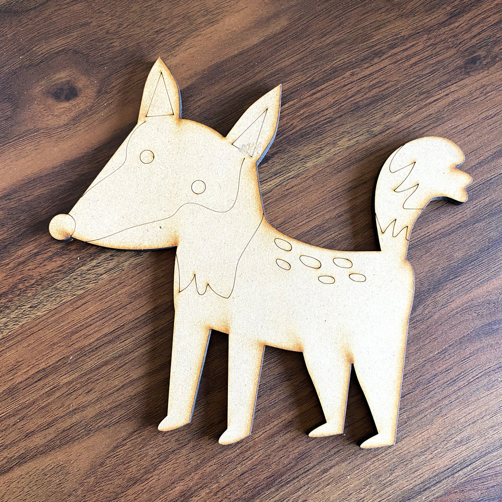 Zorro MDF figura para pintar