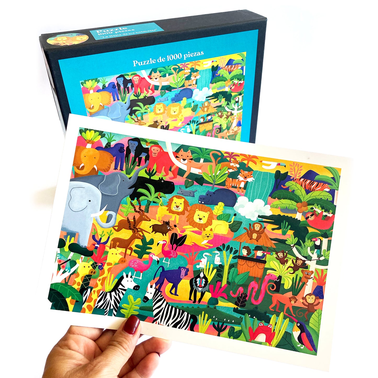 Puzzle 1000 piezas animales