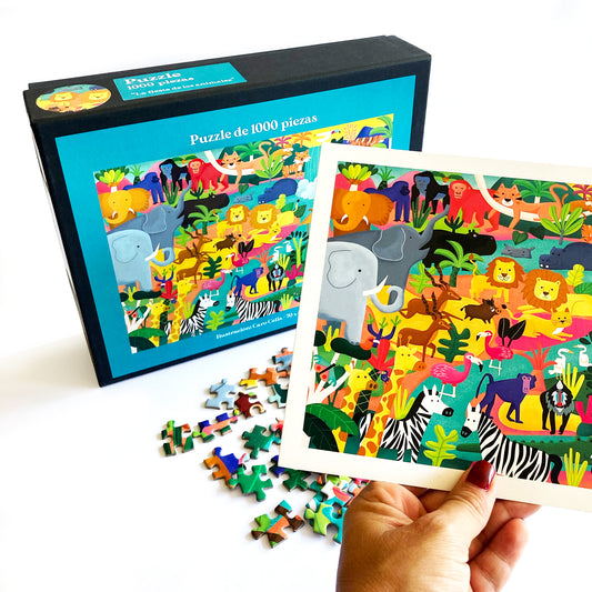 Puzzle 1000 piezas animales