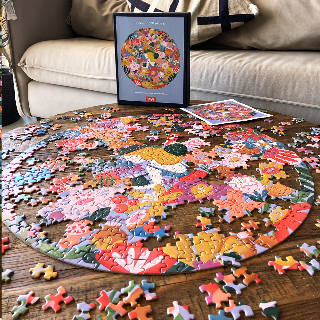 Puzzle 500 piezas flores