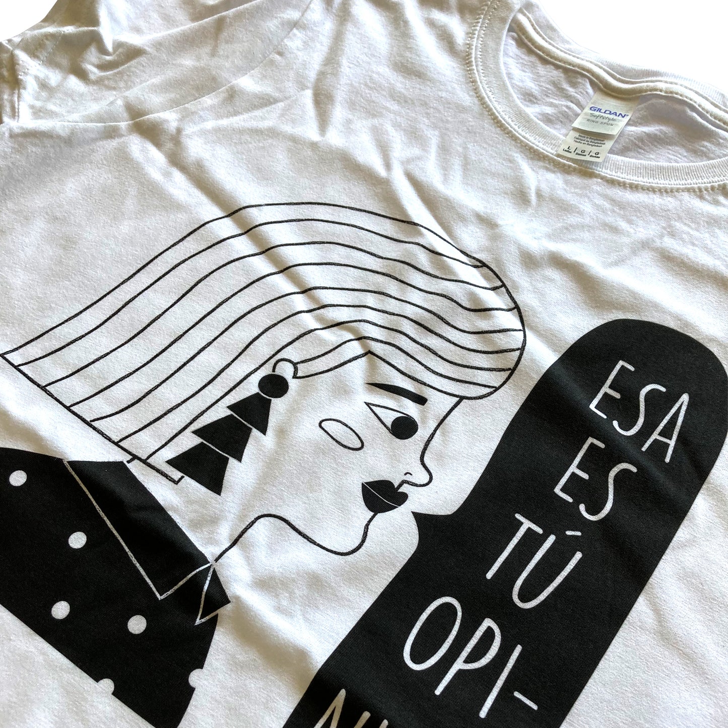 Polera "Esa es tu opinión"