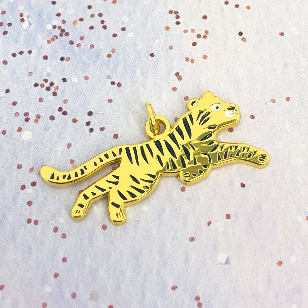 Colgante Tigre dorado