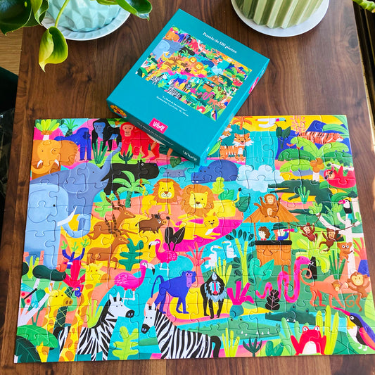 Puzzle 120 piezas Animales