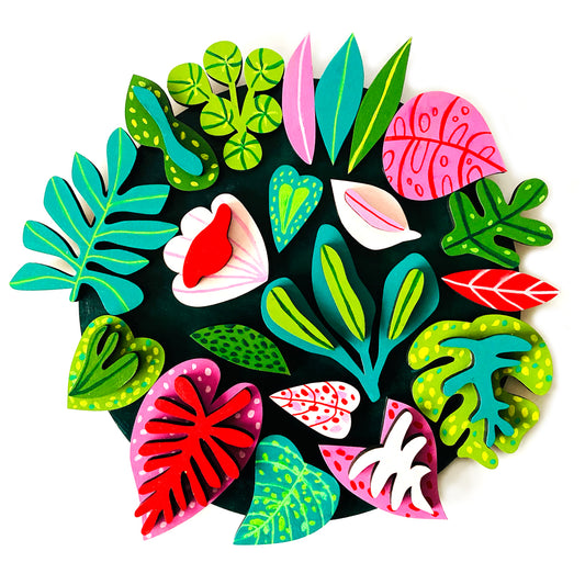 Set Selva pintado MDF M