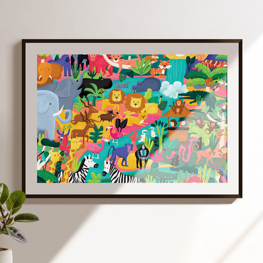 Print Laguna Toro - Animales