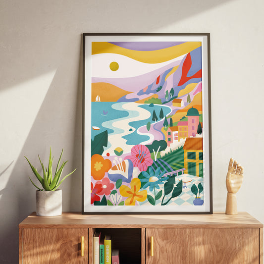 Print Nocelle (Costa amalfitana)