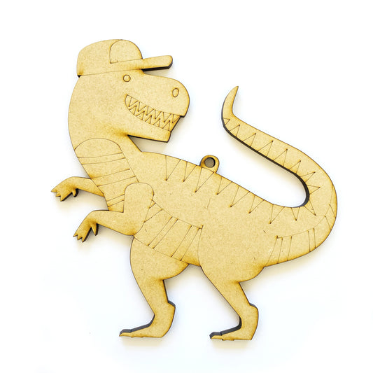 Dinosaurio MDF figura para pintar
