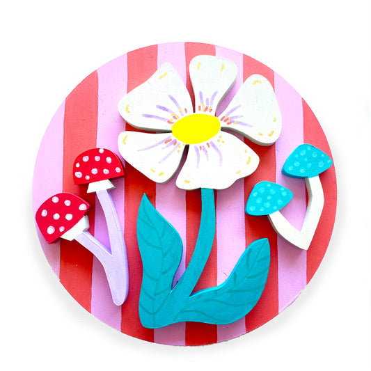 Figura decorativa MDF Jardín