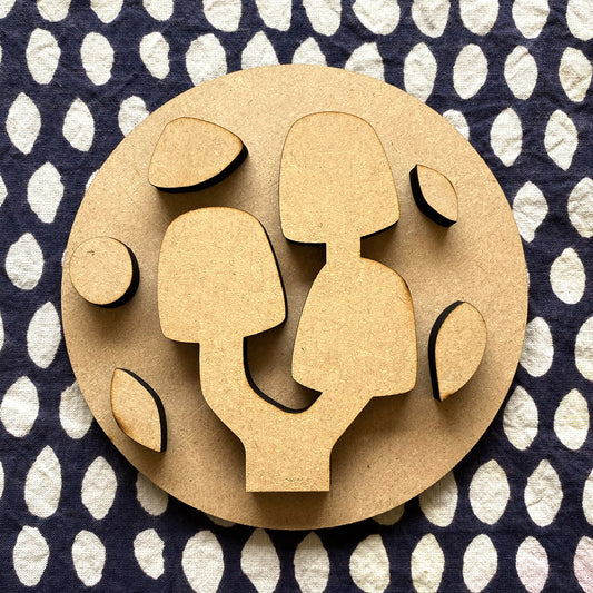 Set hongos figura decorativa MDF (Copy)
