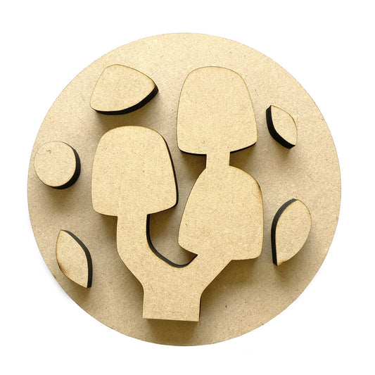 Set hongos figura decorativa MDF (Copy)