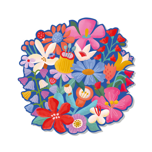 Sticker Flores 8 cms