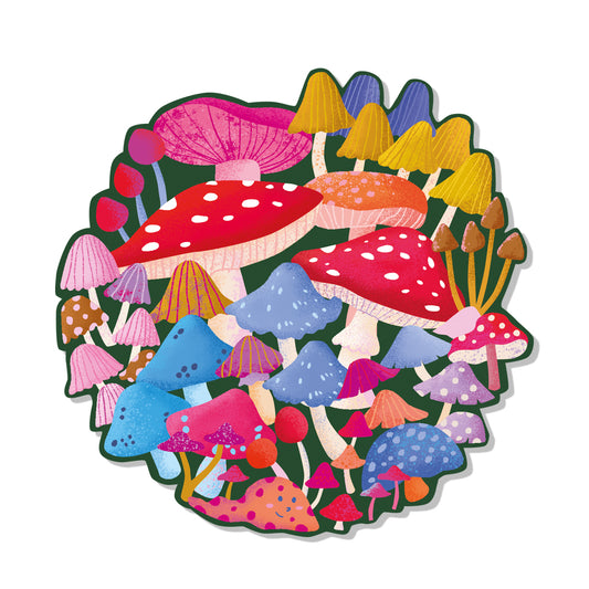 Sticker Hongos 8 cms