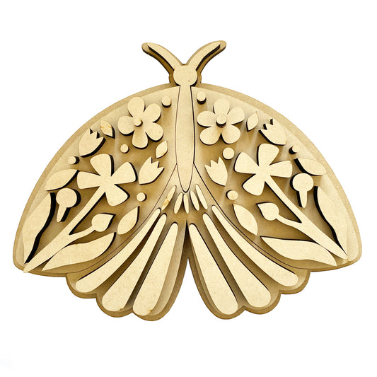 Set Mariposa insecto MDF
