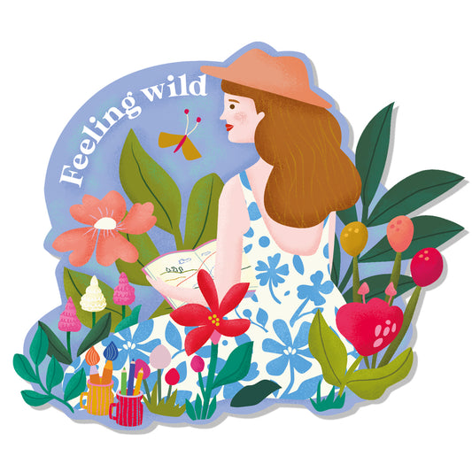 Sticker Feeling Wild
