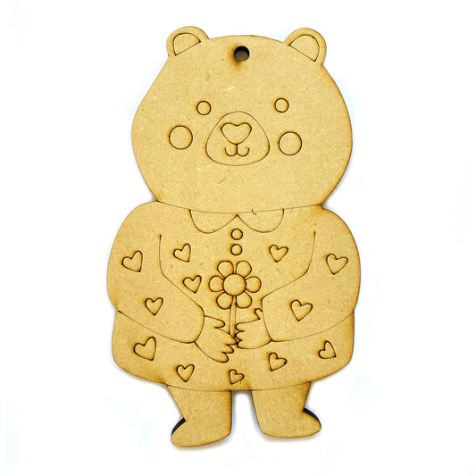 Osita MDF figura para pintar