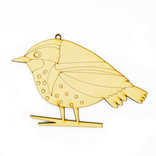 Siete colores MDF figura para pintar