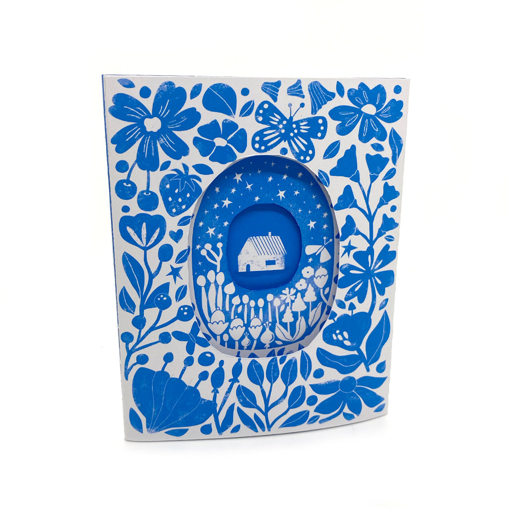 Tarjeta Casita fondo blanco