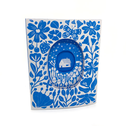 Tarjeta Casita fondo blanco