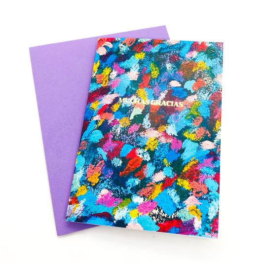 Tarjeta "Muchas gracias"