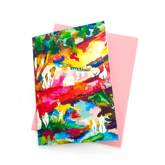 Tarjeta "Te quiero mucho"