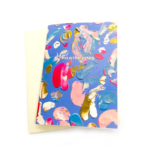 Tarjeta "Felicitaciones"