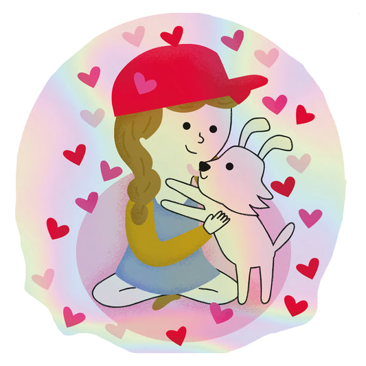 Sticker Tornasol Tokio y Rita