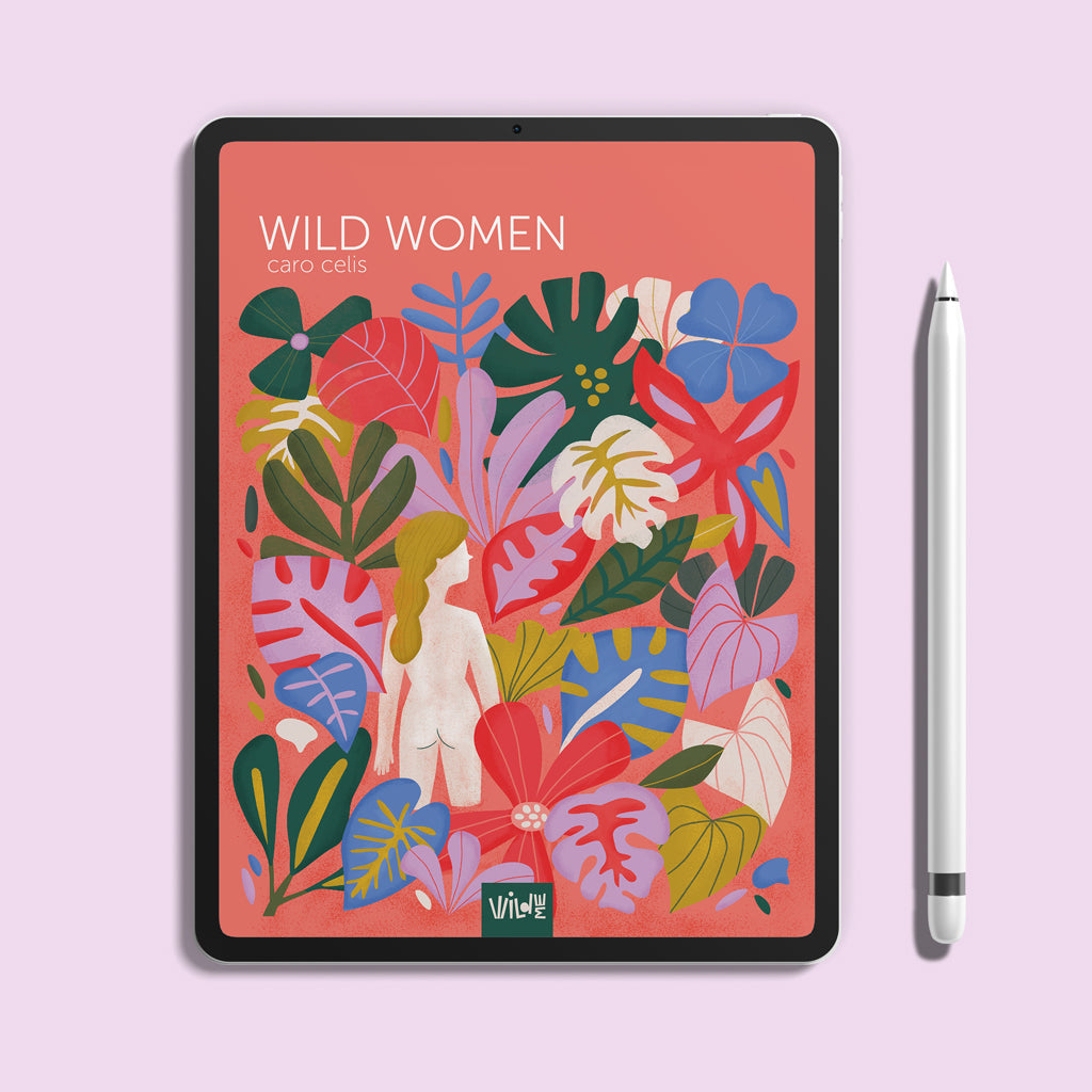 Wild Women - Ebook para pintar