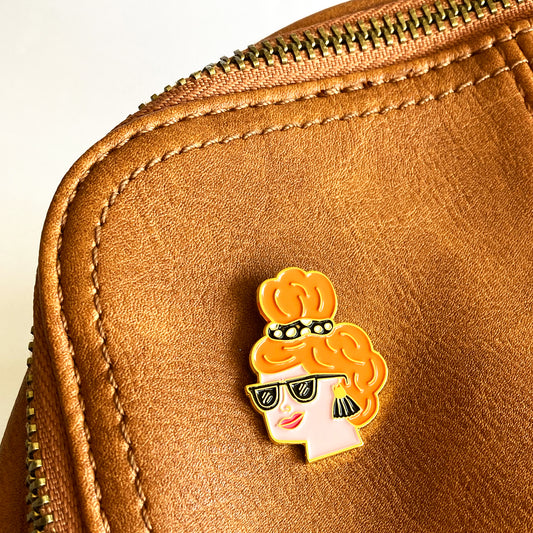 Pin Mujer lentes de sol