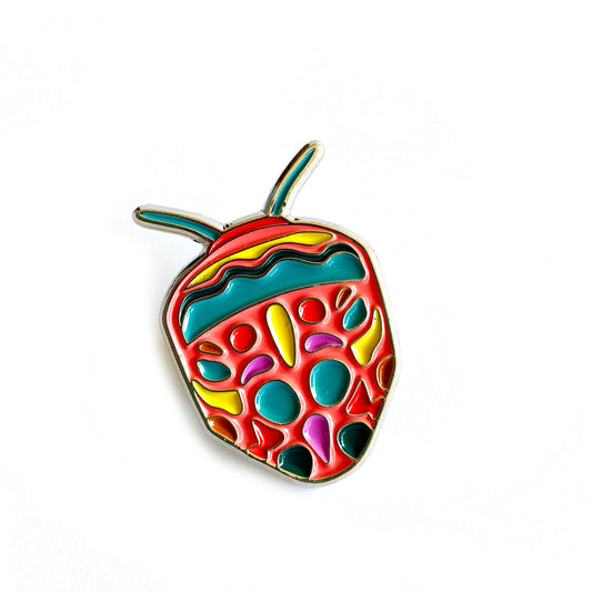 Pin escarabajo multicolor