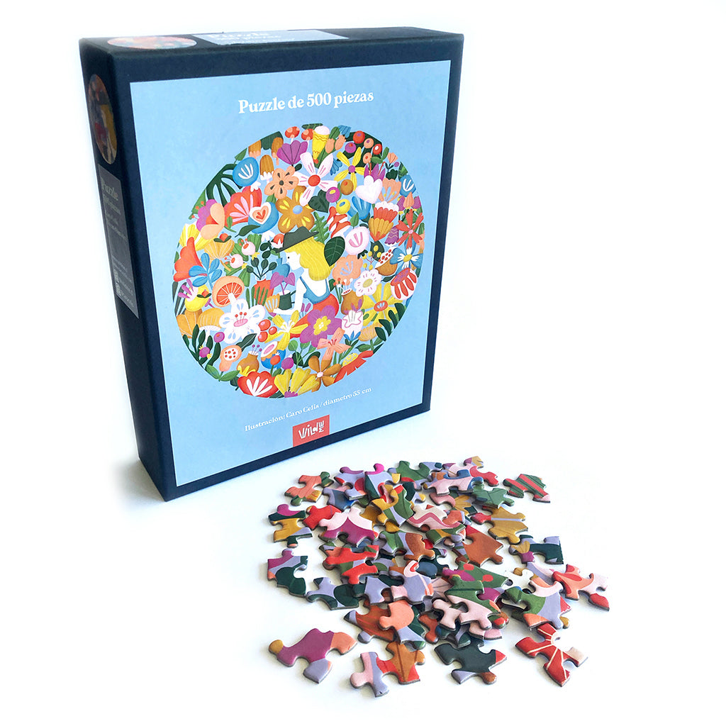 Puzzle 500 piezas flores