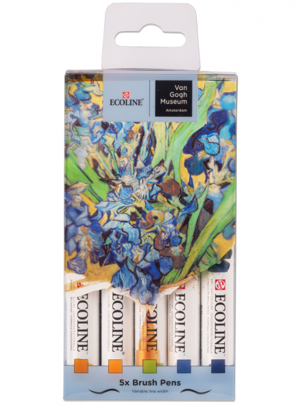 Set 5 Marcadores Acuarela Ecoline Van Gogh Museum