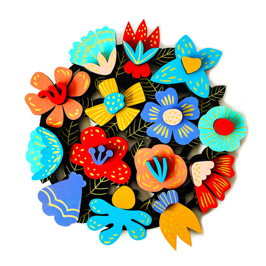 Set Enredadera pintado MDF M